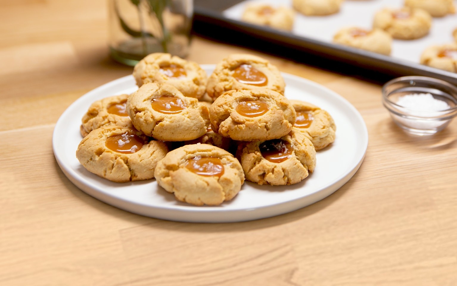 Galletas de almendra y caramelo con Werther’s Original
