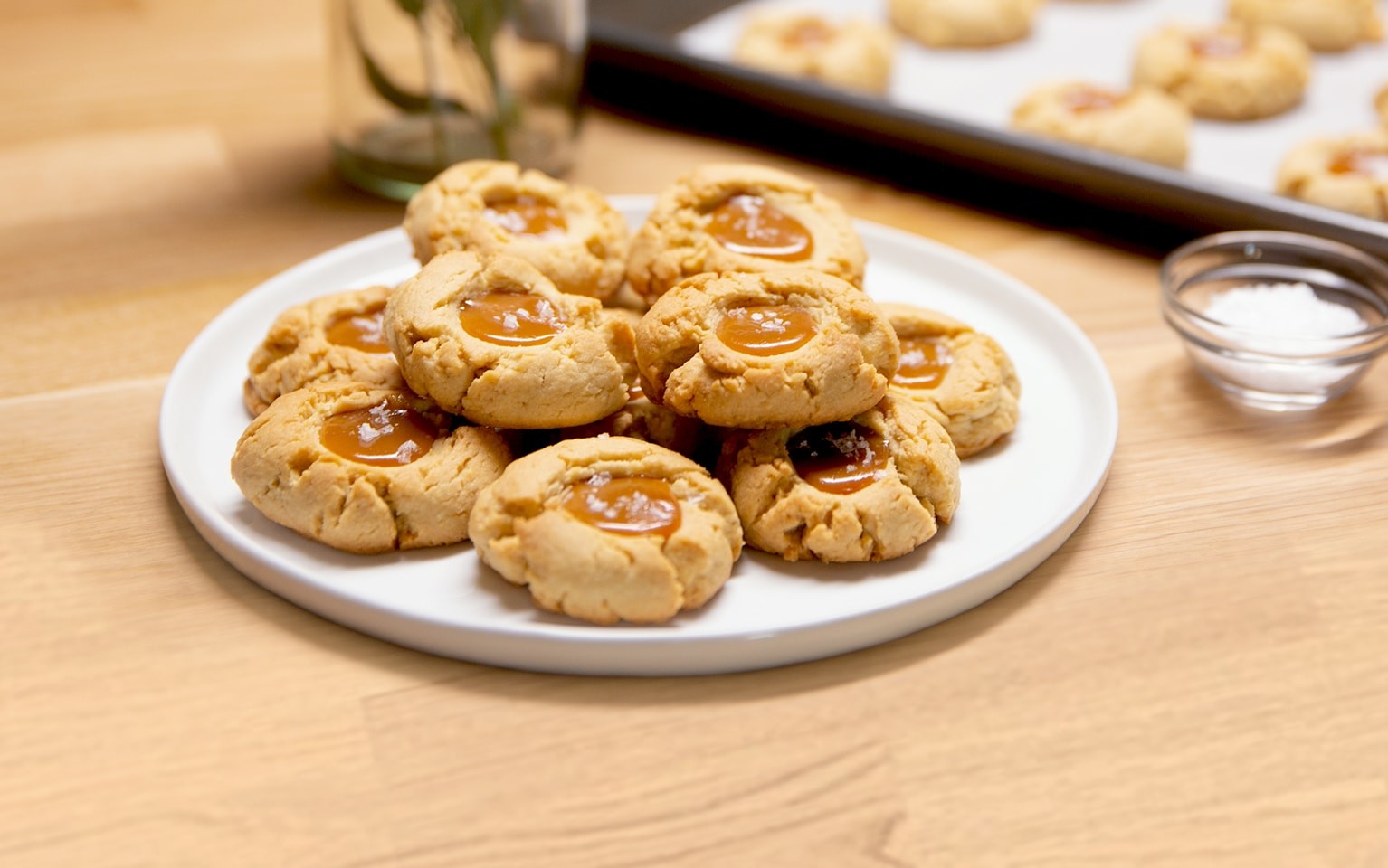 Galletas de almendra y caramelo con Werther's Original