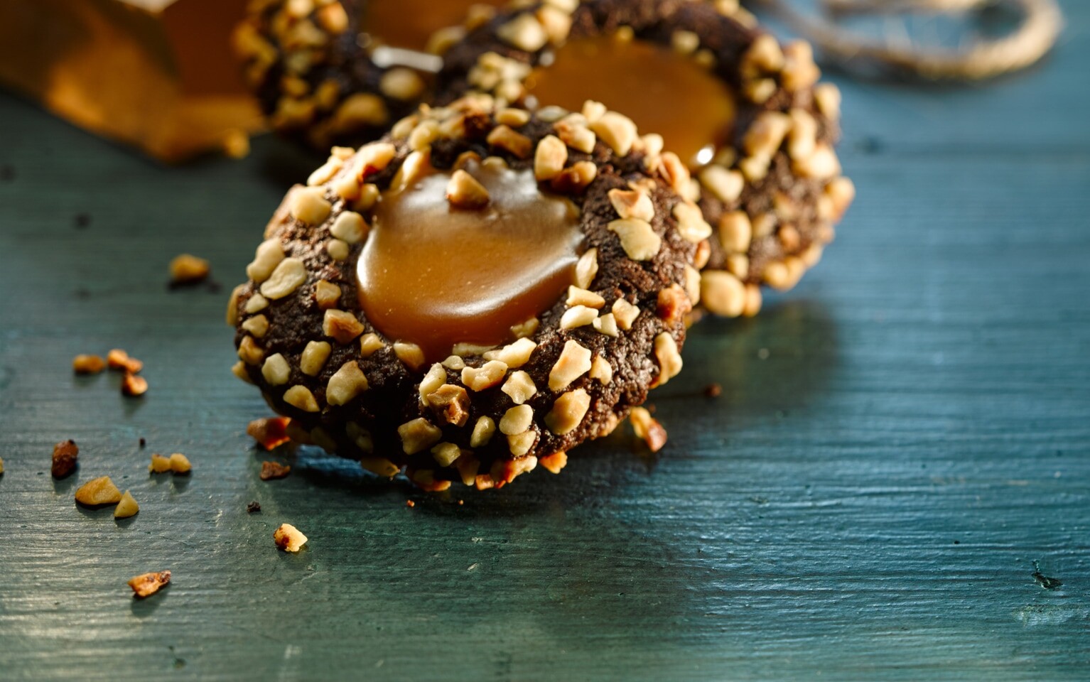 Bombones de frutos secos y caramelo con Werther's Original