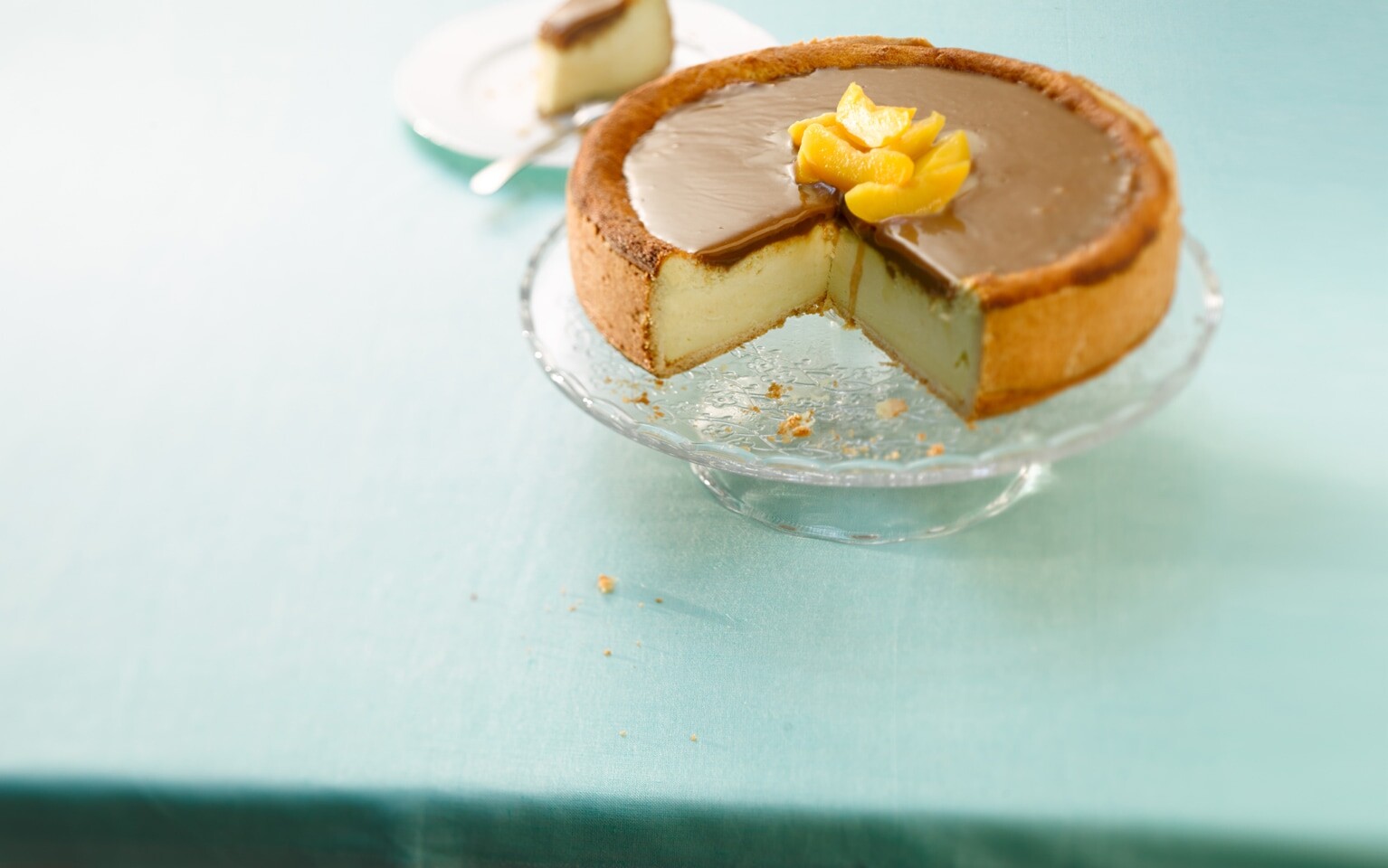 Pastel de caramelo con Werther's Original